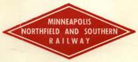 Minneapolis, Northfield and Southern Railway Company logo