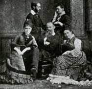 Asa B. Hutchinson family, 1878