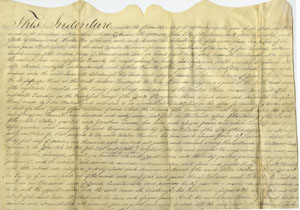 Deed of conveyance from Zebulon Harmon to Isaac M. Chesbrough, September 16, 1817