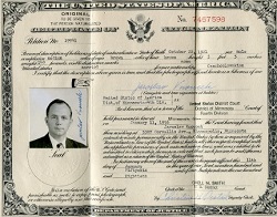 Certificate of Naturalization: Jaroslav Vnoucek