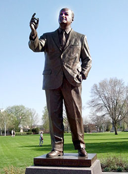 Hubert Humphrey statue