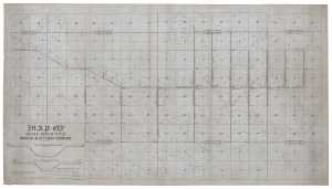 Map of State Ditch No. 72, Roseau and Kittson Counties