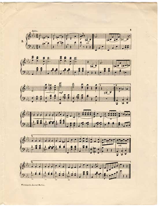 Page 5 of  The Minneapolis Journal Waltzes