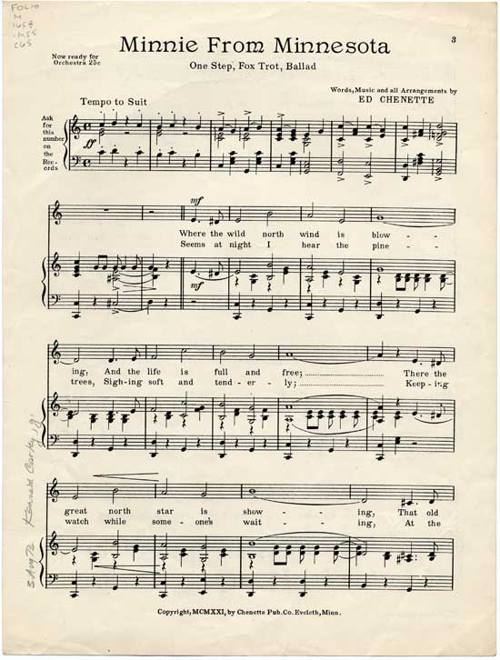 Page 3 of  Minnie from Minnesota