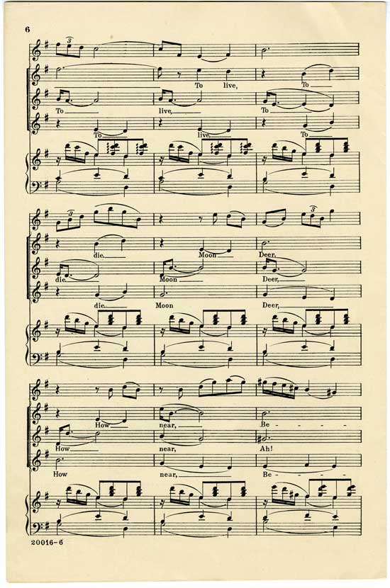 Page 6 of  By the waters of Minnetonka : an Indian love song