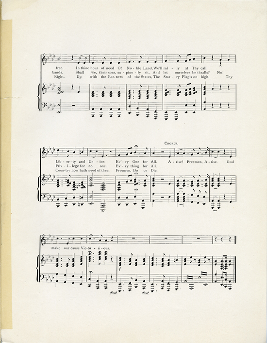 Page 5 of  Arise! Freemen arise!