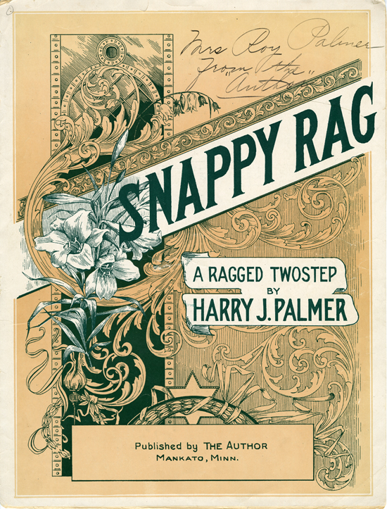 Front cover of  Snappy rag : a ragged twostep