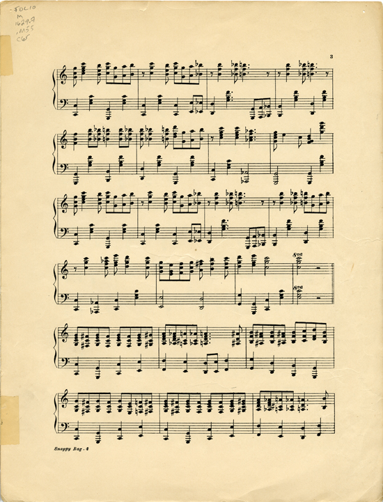 Page 3 of  Snappy rag : a ragged twostep