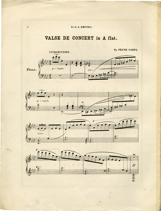 Page 2 of  Valse de concert in A flat