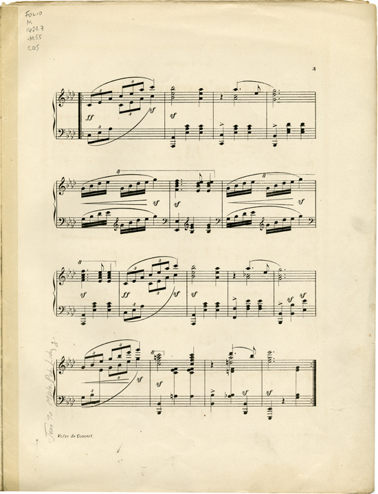 Page 3 of  Valse de concert in A flat