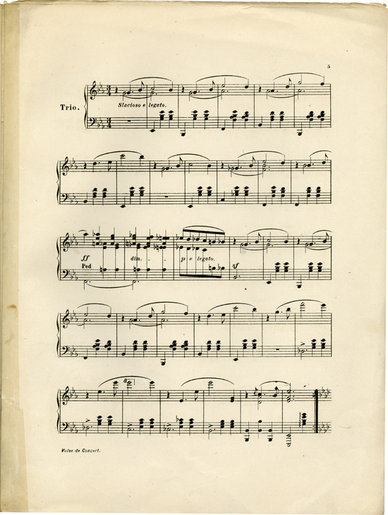 Page 5 of  Valse de concert in A flat