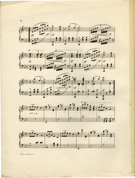 Page 6 of  Valse de concert in A flat