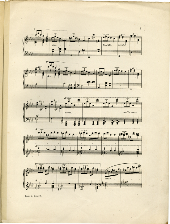Page 7 of  Valse de concert in A flat
