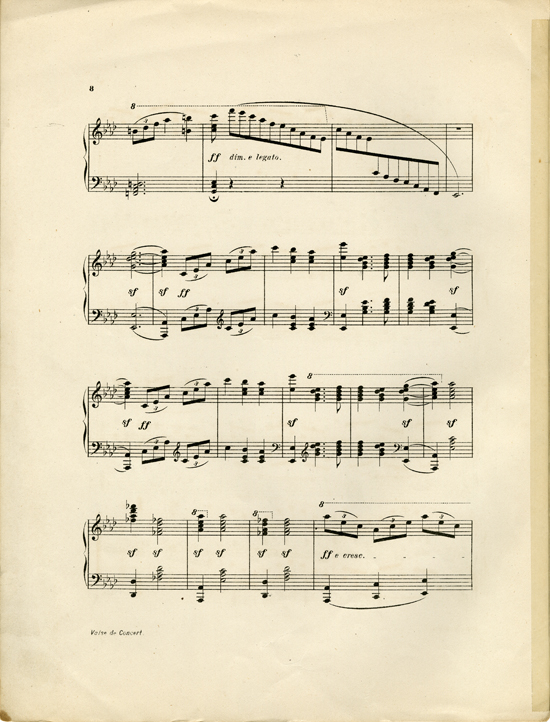 Page 8 of  Valse de concert in A flat