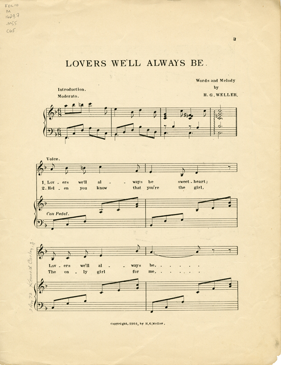 Page 3 of  Lovers we'll always be