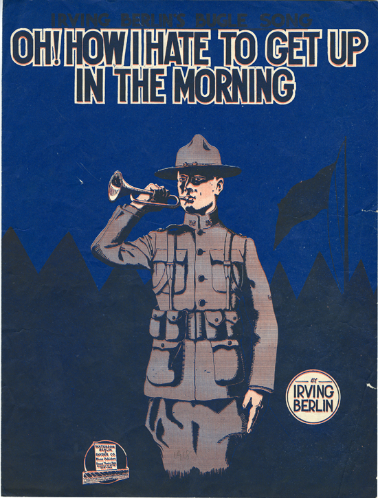 Cover page of  Oh! How I hate to get up in the morning