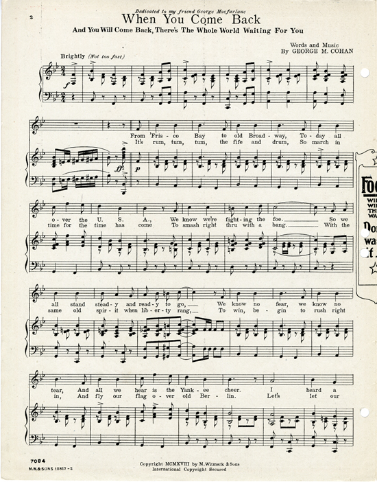 page 2 of  When you come back : and you will come back, there's a whole world waiting for you