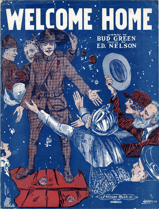 Cover page of  Welcome home