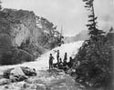 Native American Indians at Glacier National Park, circa 1912