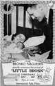 Mr. and Mrs. Bronko Nagurski with their newborn son; birth announcement, 1937