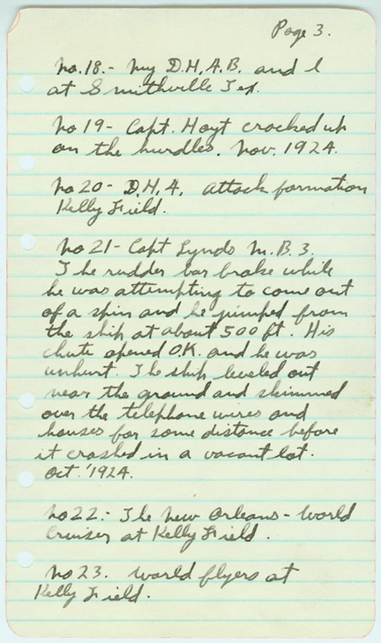 Pages 3 of Lindbergh's album notes