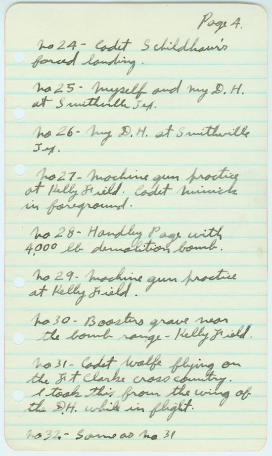 Pages 4 of Lindbergh's album notes