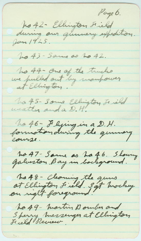 Pages 6 of Lindbergh's album notes
