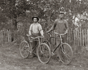 Bicyclists, two men