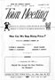 How Can We Stop Rising Prices, town meeting of the air, radio broadcast, September 16, 1947