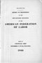 American Federation of Labor National Convention, Cincinnati, Ohio, November 19, 1948