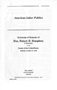 American Labor Politics, U.S. Senate, printed, October 15, 1949
