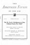 American Forum of the Air (TV, radio): Party Realignment, July 15, 1951