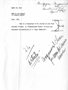 Congressional Clinic (TV) Washington, D.C. (partial text), April 13, 1959