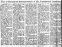 Announcement of Presidential candidacy (newspaper clipping), December 30, 1959