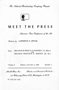 Meet the Press, January 5, 1962