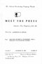 Washington, D.C.: Miscelleaneous (text from Meet the Press), September 20-21, 1964