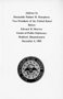 Medford, Massachusetts: E.R. Murrow Center, Tufts University, December 6, 1965
