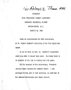 Washington, D.C.: Goddard Lecture, March 16, 1966