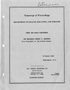 President's Council on Physical Fitness, March 29, 1968
