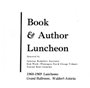 Book World Luncheon, New York City, January 13, 1969