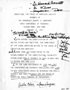 Area Conference of Teachers, Tuxedo Park, New York, January 15, 1971