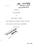Testimony on Youth Unemployment, Washington, April 28, 1971