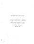House of Hope, Presbyterian Church, Sermon by Humphrey, June 17, 1973