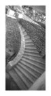 Curving stone staircase, Jerome Hill's Cassis estate