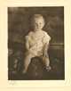Jerome Hill as infant, seated