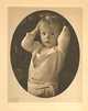 Jerome Hill as infant, hands in hair
