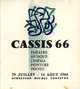 Program for 1966 Cassis Festival