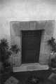 Doorway with 1947 keystone,  Jerome Hill's Cassis estate