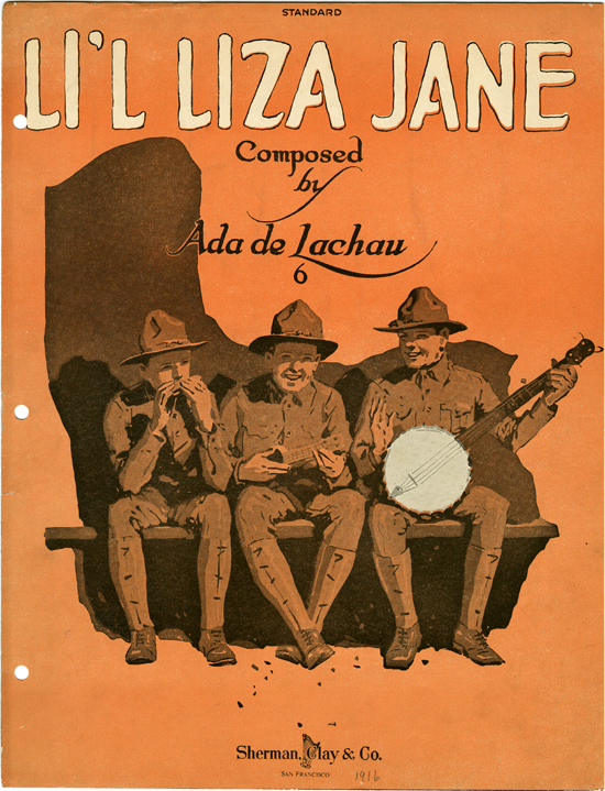 Cover page of  Li'l Liza Jane